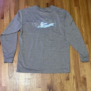 Southern Marsh Heather Gray Long Sleeve Tee